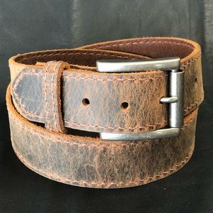 Belt,   Hand stitch “Crazy Horse” Leather
